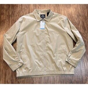 MagcoMsen Light Casual Jacket Mens 2XL Golf Sport Windbreaker Front Zip NWT